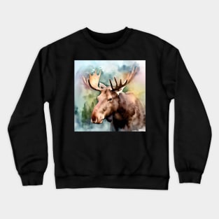 Moose. Crewneck Sweatshirt